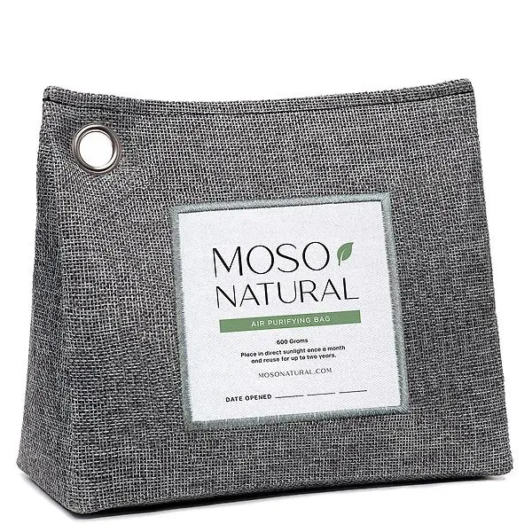 21.2 oz. Moso Bamboo Charcoal Bag Grey