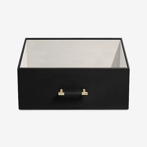 Stackers Closet Bin Black