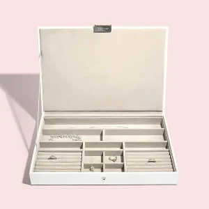 Stackers Supersize Lidded Box White