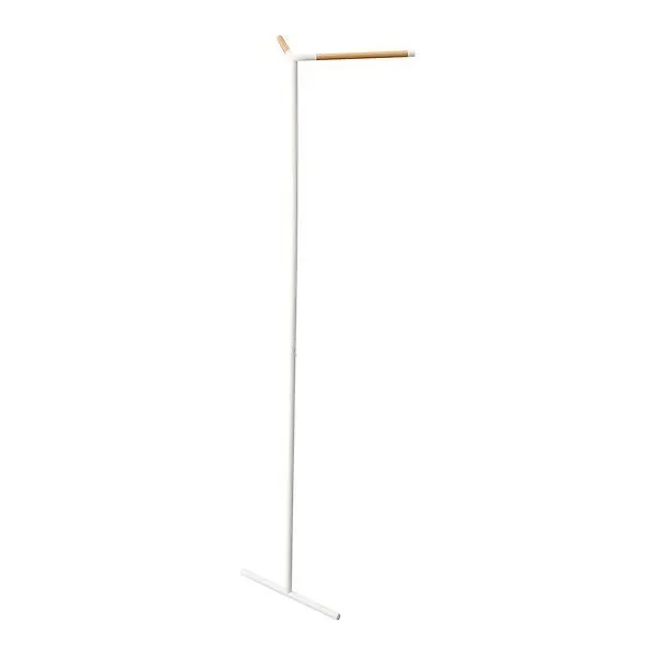 Yamazaki Corner Leaning Coat Hanger White