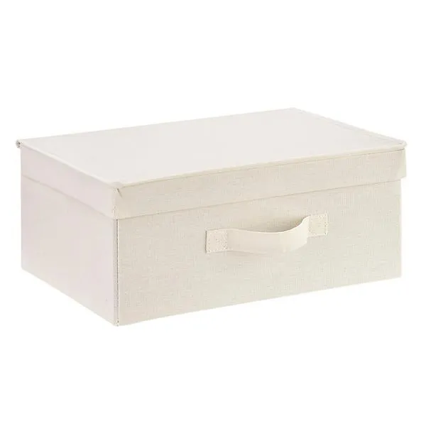 Canvas Storage Box Natural