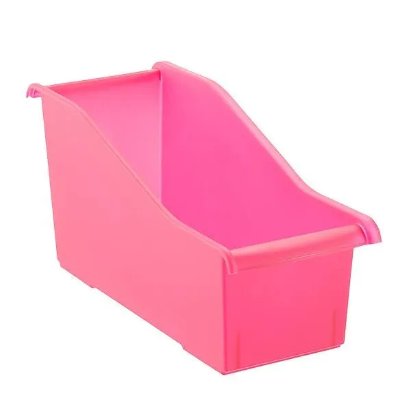 Connecting Book Bin Fuchsia Pink
