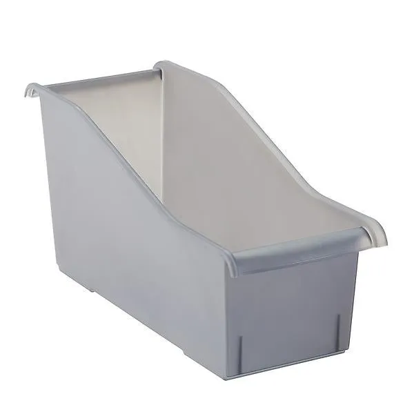 Connecting Book Bin Smoke Grey