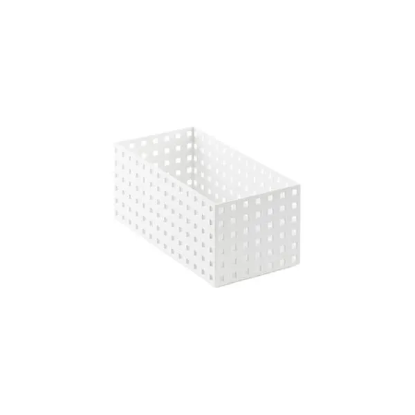 like-it Bricks 11" Medium Tall Bin White