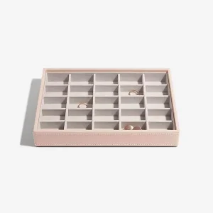 Stackers Classic 25-Section Tray Blush