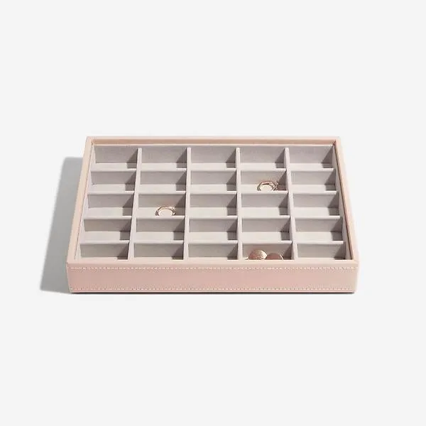 Stackers Classic 25-Section Tray Blush
