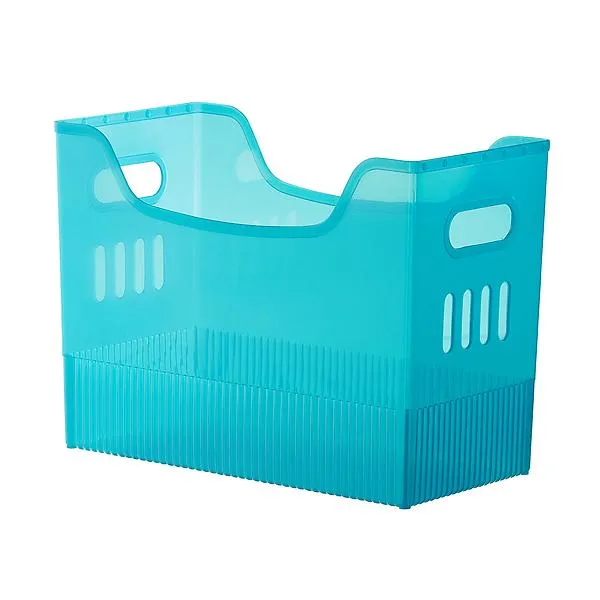 The Container Store Large Multi-Purpose Bin Peacock