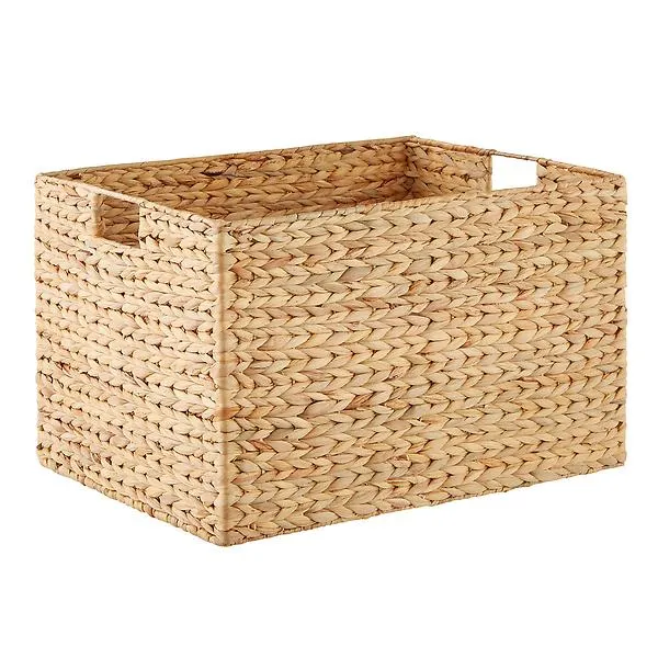 X-Large Water Hyacinth Bin Natural