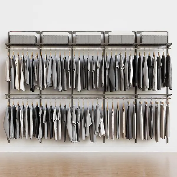 10' Reach In Closet Graphite