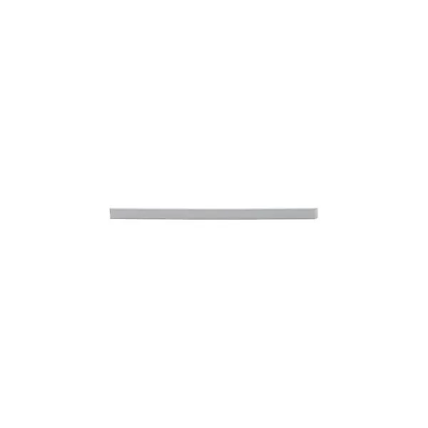 12" Elfa Left Bracket Cover Platinum