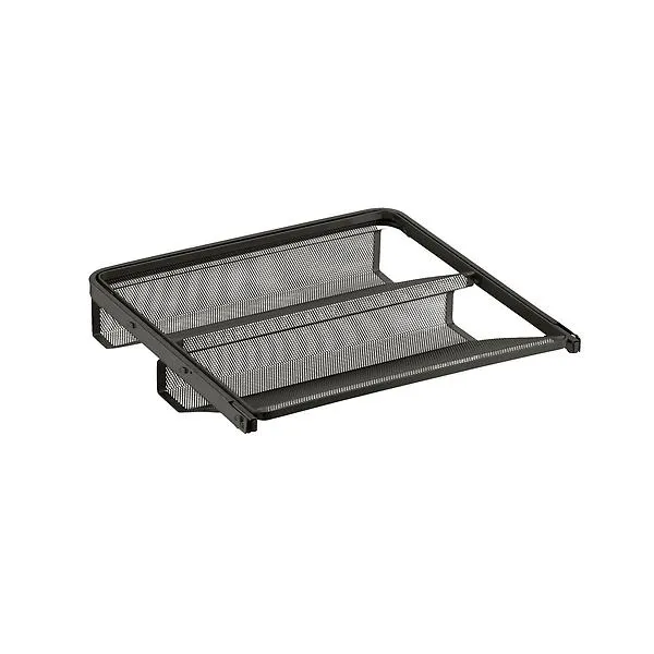 18" Elfa Mesh Gliding Shoe Shelf Graphite
