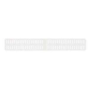 18" x 2-1/2" h Elfa Utility Door & Wall Rack Board White