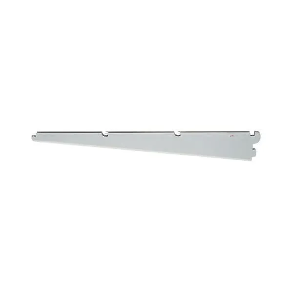 20" Elfa Ventilated/Decor Shelf Bracket Platinum