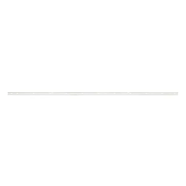 85" Décor+ by Elfa Top Track Matte White