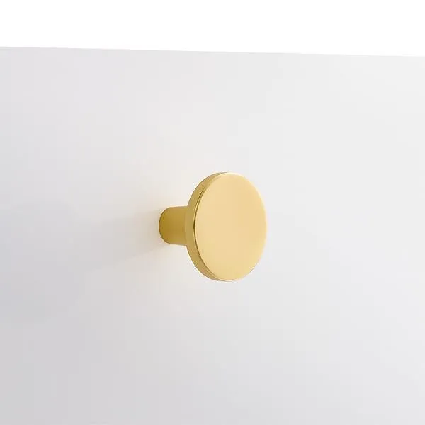 Décor+ by Elfa Flat Knob Brass