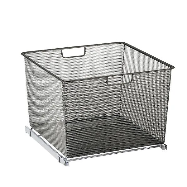 Elfa Medium 3-Runner Cabinet-Sized Easy Glider Graphite