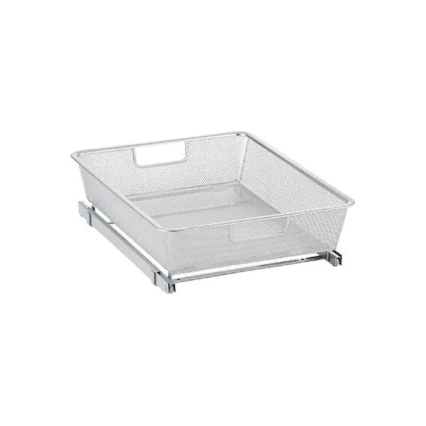 Elfa Narrow 1-Runner Cabinet-Sized Easy Glider Platinum