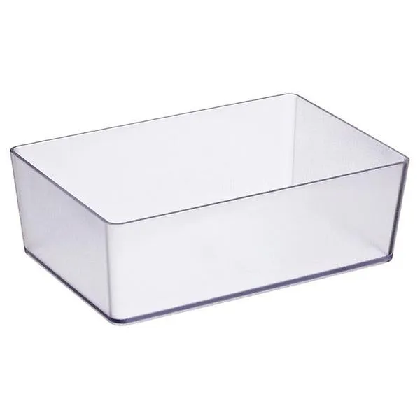 Elfa Utility Rectangle Box Translucent
