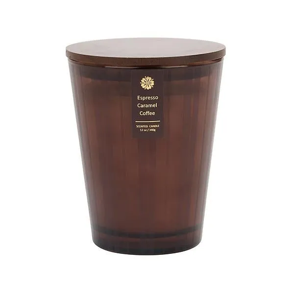 12OZ Candle Jar Pumpkin Espresso Bronze