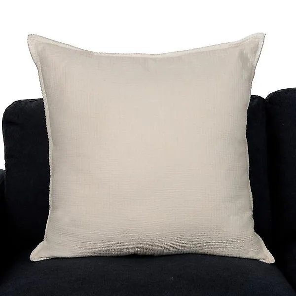 26X26 PILLOW GAUZE OVERSIZED Cream/Ivory