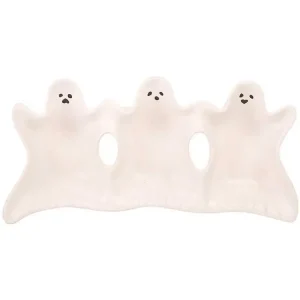 White Ghost 3-Section Serving Platter