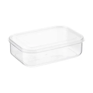 1.4 qt. Rectangular Crystal Clear Food Storage 1.3 ltr.