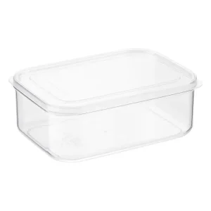 2.3 qt. Rectangular Crystal Clear Food Storage 2.2 ltr.