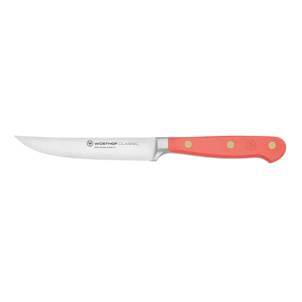 4-1/2" Wüsthof Classic Steak Knife Coral Peach