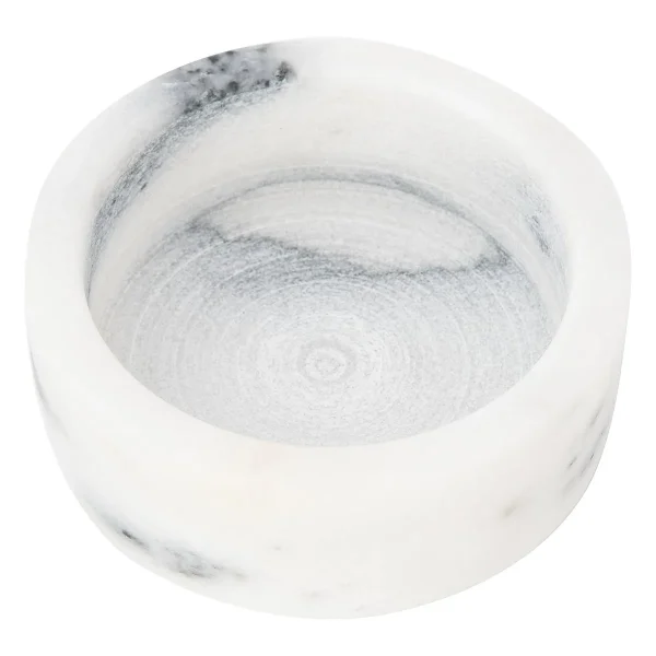 Artifacts Trading Company Marble Wine Bottle Coaster White Matte
