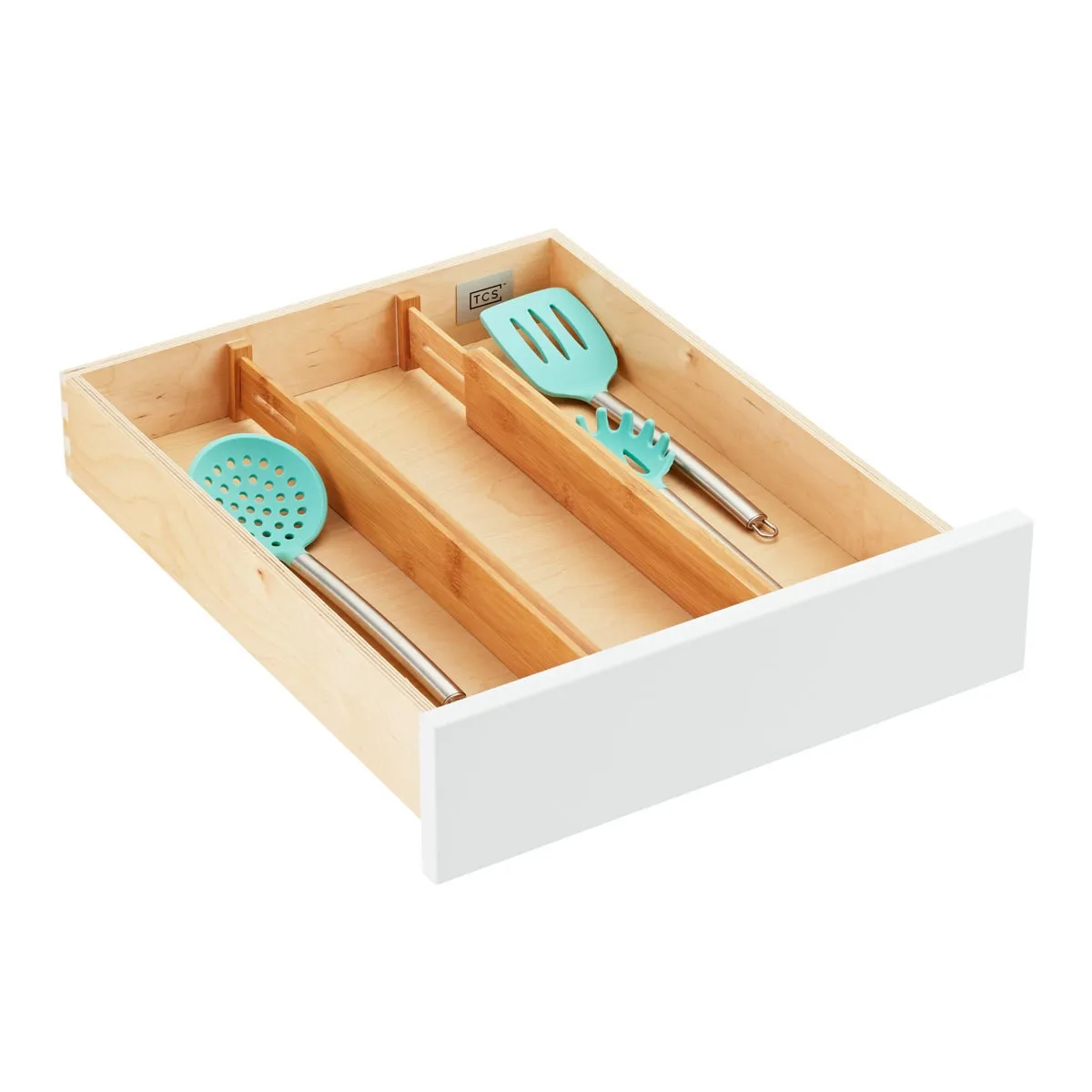 Bamboo Drawer Organizers Pkg/2