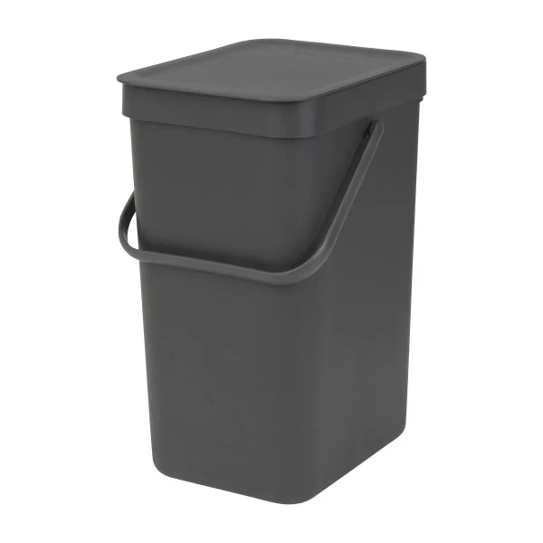 Brabantia Sort & Go' Bin, Plastic, Gray