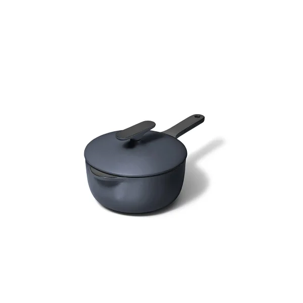 Caraway Home 1.8qt Mini Sauce w/Lid Dark Navy