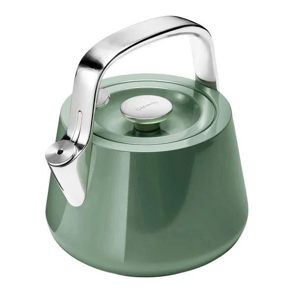 Caraway Home 2 qt. Whistling Tea Kettle Sage