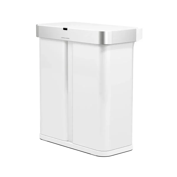 Simplehuman 58L Rectangular Sensor Recycler Can