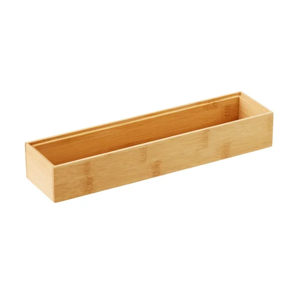 The Container Store Kyoto Bamboo Stacking Drawer Organizer