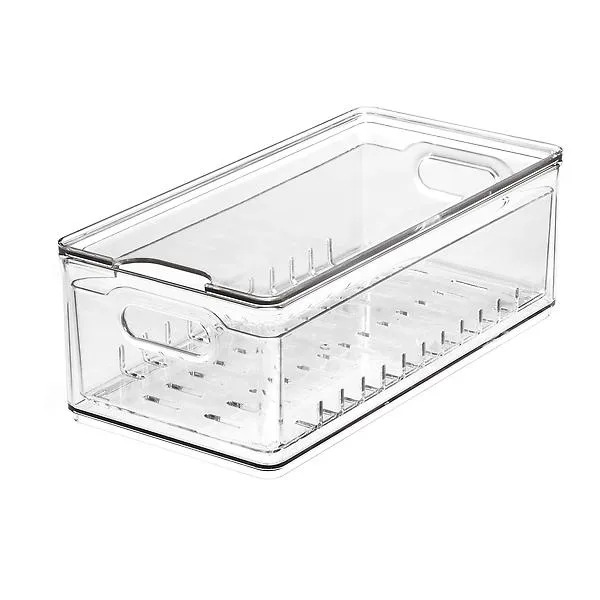 THE HOME EDIT Large Berry Bin Clear