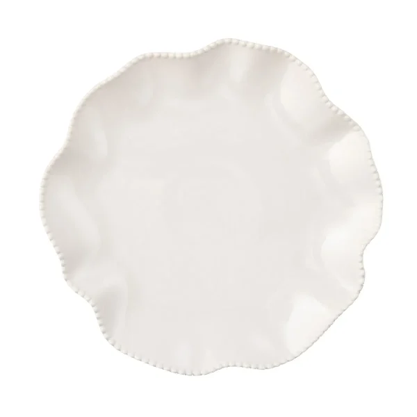 Wavy Beaded Dinner Plate