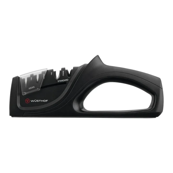 Wüsthof 2 Stage Knife Sharpener Black