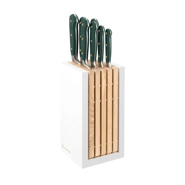 Wüsthof Classic Knife Block Green Set of 8 pc