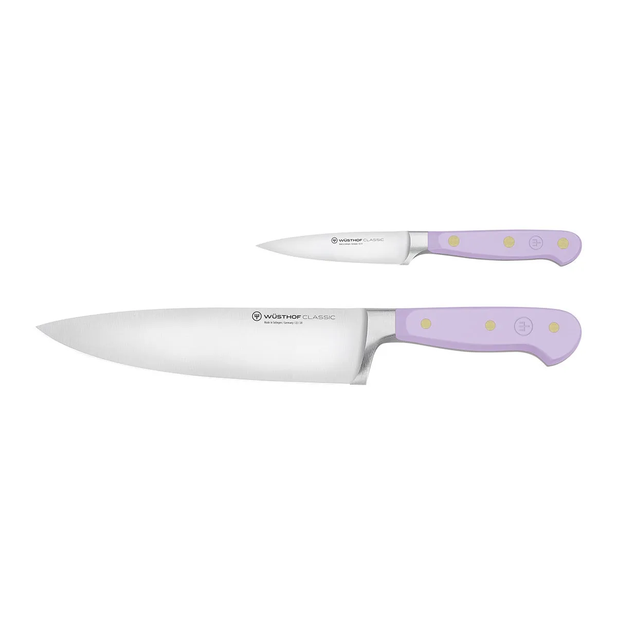 Wüsthof Classic Two Piece Knife Set Purple