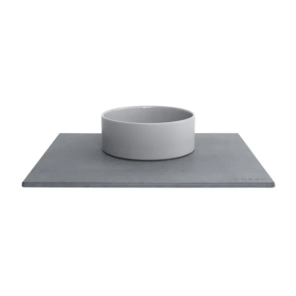 Dorai Large Dog Bowl + Stone Base