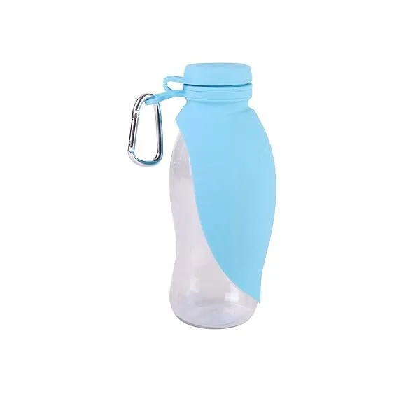 Moda 18.6OZ P&F Laurel Pet Travel Bottle Blue