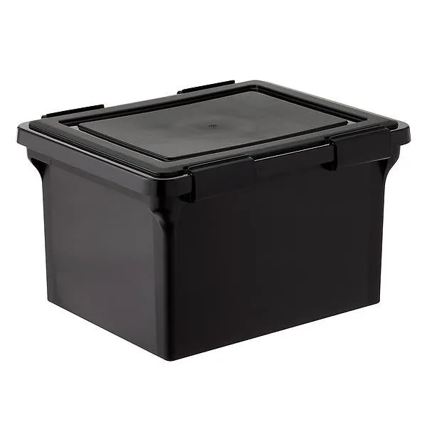Weathertight File Box Black