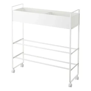 Yamazaki Entryway Storage Organizer White
