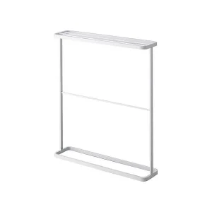 Yamazaki Home Tower Bath Towel Hanger White