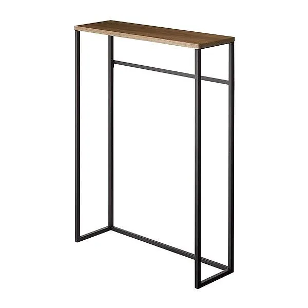 Yamazaki Narrow Entryway Console Table Black